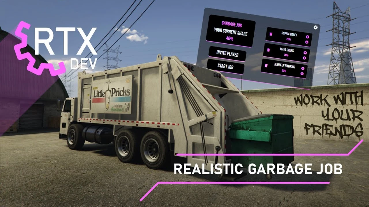 RTX Realistic Garbage Job