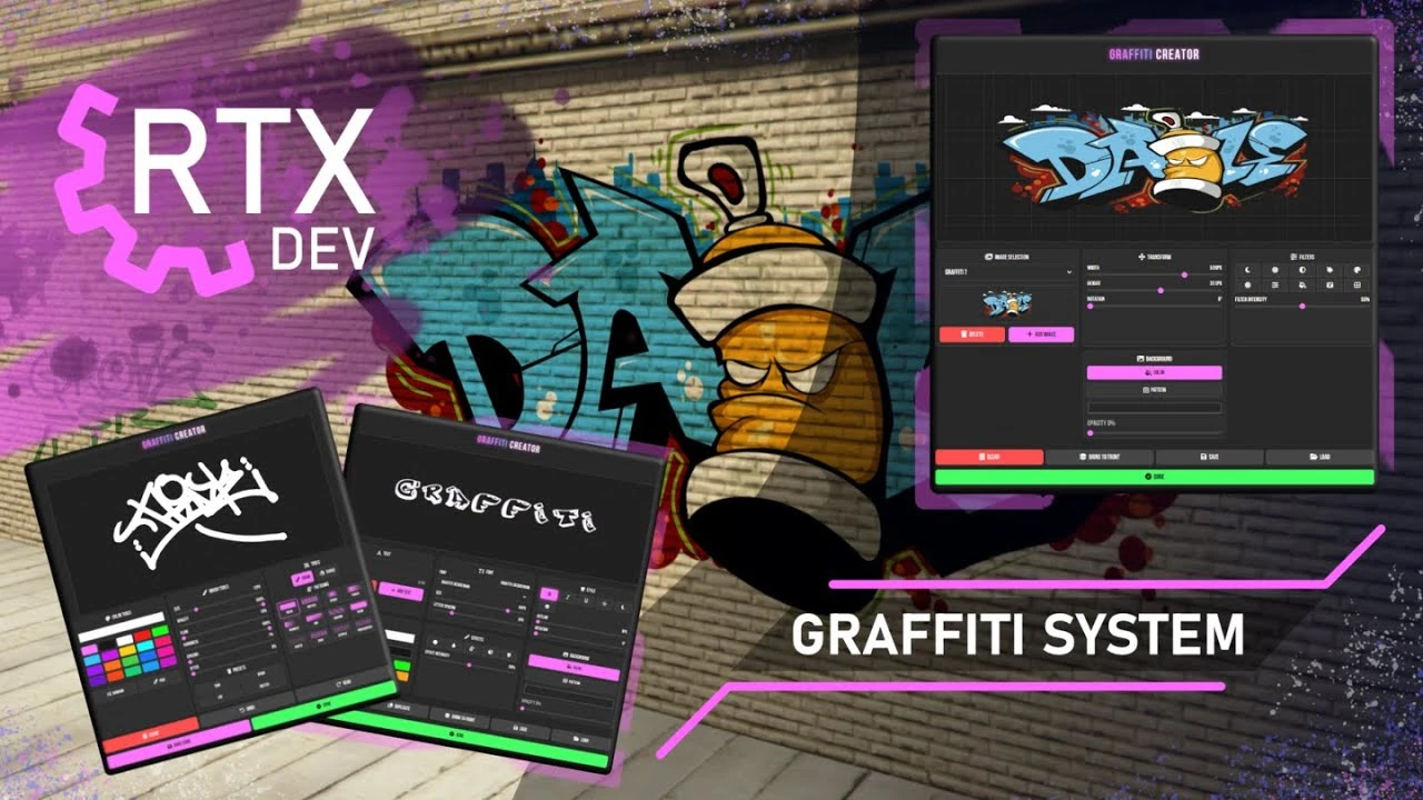 RTX Graffiti System