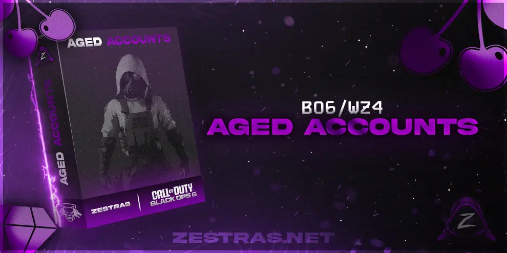 Aged BO6/WZ Accs | Prestige 0-10 w/ Random Stats