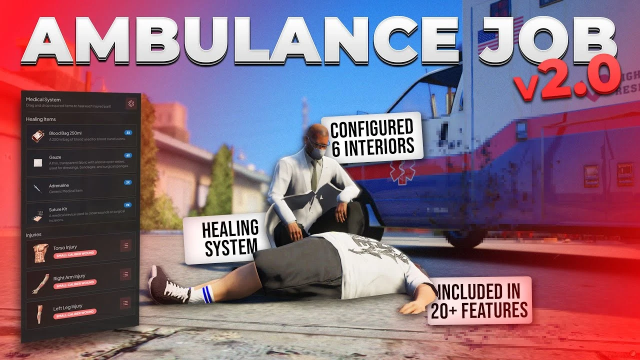 pScripts Ambulance Job V2