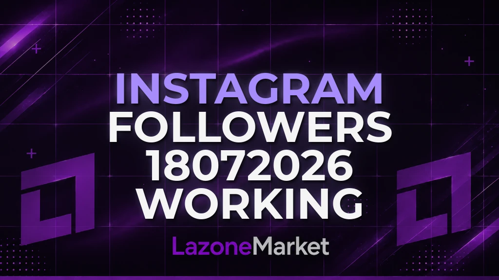 Instagram Followers | 18.07.2026 Working